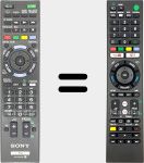 Télécommande universelle Universal TV Sony