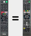 Télécommande universelle Universal TV Sony
