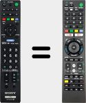 Télécommande universelle Universal TV Sony