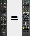 Télécommande universelle Universal TV Sony