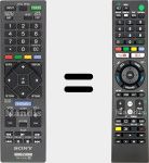 Télécommande universelle Universal TV Sony
