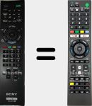 Télécommande universelle Universal TV Sony