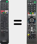 Télécommande universelle Universal TV Sony