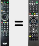 T&eacute;l&eacute;commande universelle Universal TV Sony