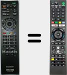 Télécommande universelle Universal TV Sony