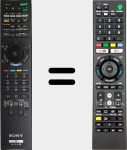 Télécommande universelle Universal TV Sony