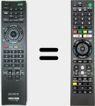 Télécommande universelle Universal TV Sony