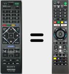 Télécommande universelle Universal TV Sony