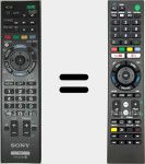 Télécommande universelle Universal TV Sony