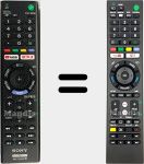 Télécommande universelle Universal TV Sony