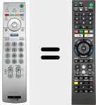 Télécommande universelle Universal TV Sony