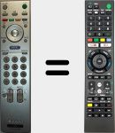 Télécommande universelle Universal TV Sony