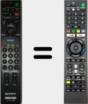 Télécommande universelle Universal TV Sony