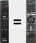 Télécommande universelle Universal TV Sony