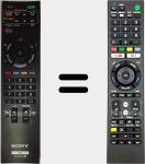 Télécommande universelle Universal TV Sony