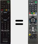 Télécommande universelle Universal TV Sony
