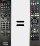 Télécommande universelle Universal TV Sony
