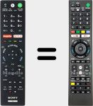 Télécommande universelle Universal TV Sony