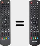 T&eacute;l&eacute;commande d'origine RC1910 (20573440)