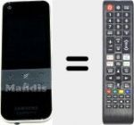 T&eacute;l&eacute;commande universelle Universal TV Samsung