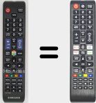 Télécommande universelle Universal TV Samsung