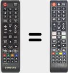 Télécommande universelle Universal TV Samsung