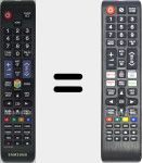 Télécommande universelle Universal TV Samsung