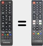Télécommande universelle Universal TV Samsung