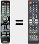 Télécommande universelle Universal TV Samsung