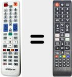 Télécommande universelle Universal TV Samsung