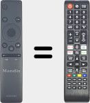 Télécommande universelle Universal TV Samsung