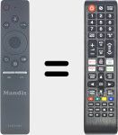Télécommande universelle Universal TV Samsung
