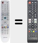 T&eacute;l&eacute;commande universelle Universal TV Samsung