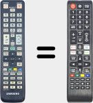 T&eacute;l&eacute;commande universelle Universal TV Samsung