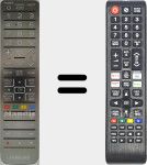 Télécommande universelle Universal TV Samsung