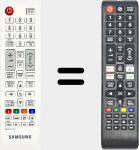 Télécommande universelle Universal TV Samsung