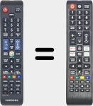 Télécommande universelle Universal TV Samsung