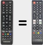 Télécommande universelle Universal TV Samsung