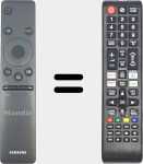 Télécommande universelle Universal TV Samsung
