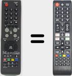 T&eacute;l&eacute;commande universelle Universal TV Samsung