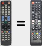 Télécommande universelle Universal TV Samsung