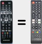 Télécommande universelle Universal TV Samsung