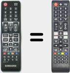 Télécommande universelle Universal TV Samsung