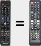 Télécommande universelle Universal TV Samsung