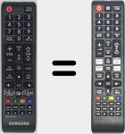 Télécommande universelle Universal TV Samsung