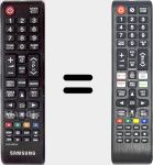 T&eacute;l&eacute;commande universelle Universal TV Samsung