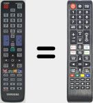 T&eacute;l&eacute;commande universelle Universal TV Samsung