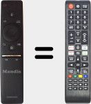 Télécommande universelle Universal TV Samsung