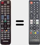 Télécommande universelle Universal TV Samsung
