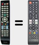 Télécommande universelle Universal TV Samsung